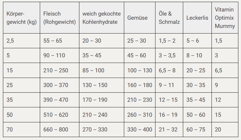 Trächtige Hündin richtig barfen I Rezept bis zur 4. Woche