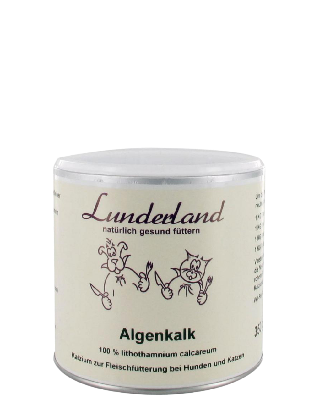 Lunderland Algenkalk 350g