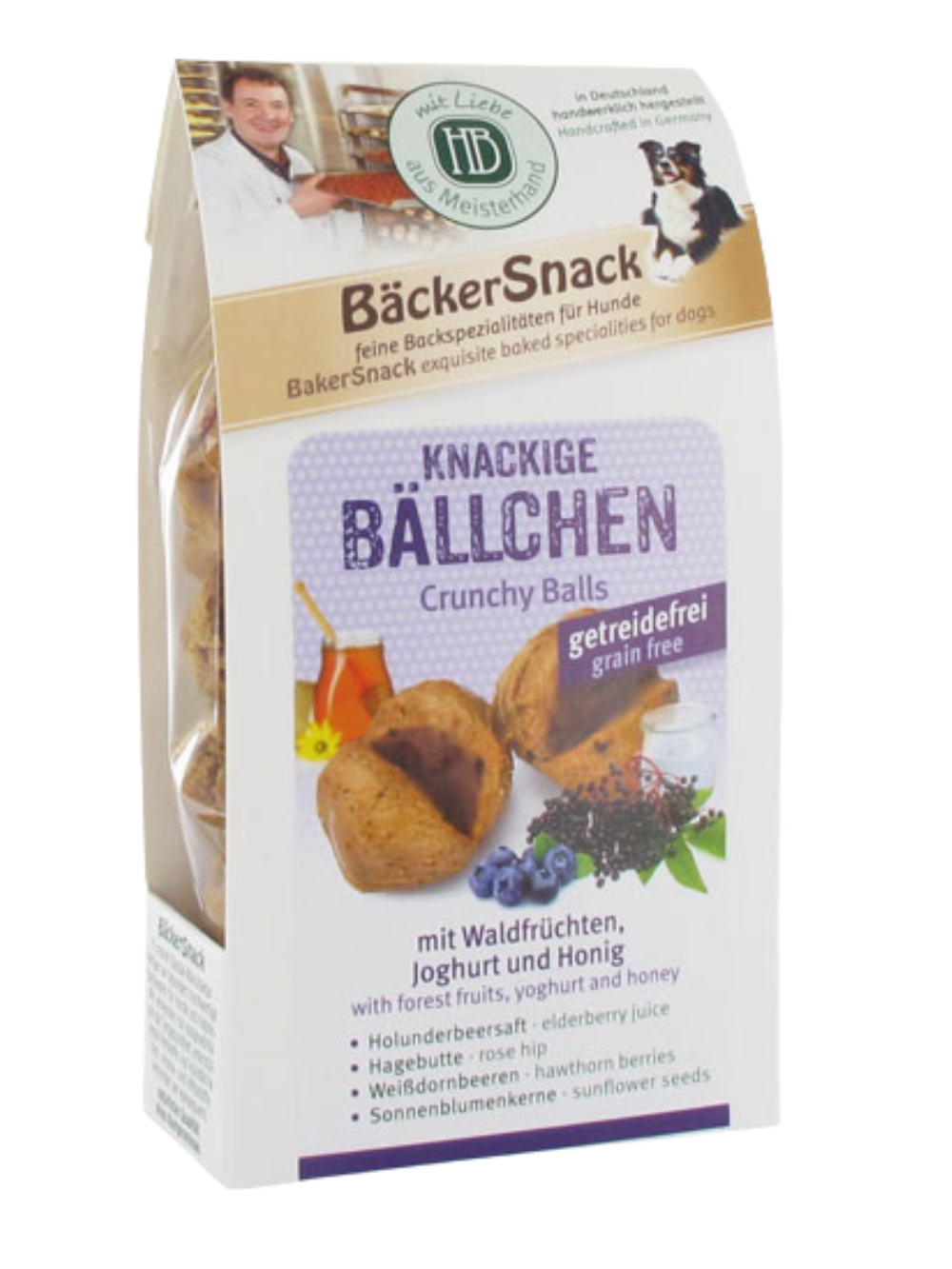 Heiden Billerbeck knackige Bällchen mit Waldfrüchten 125g