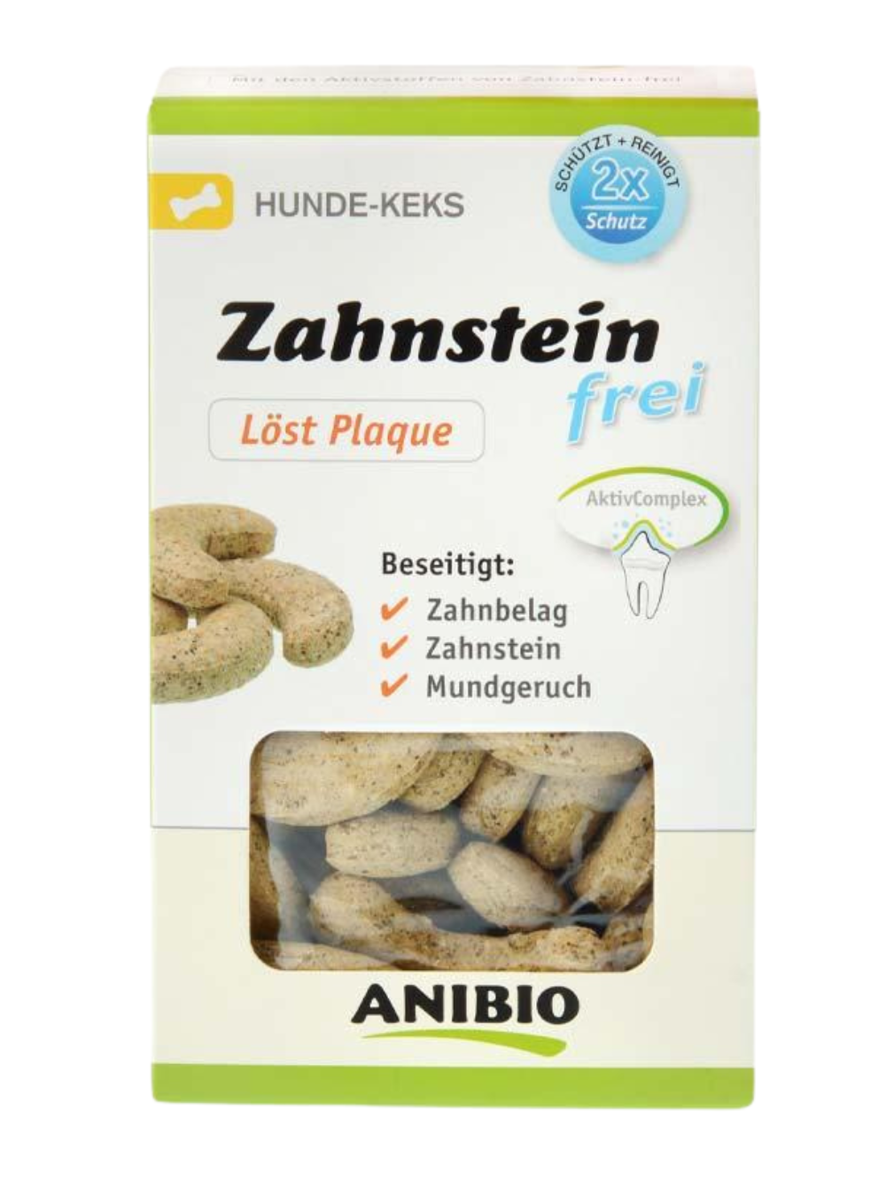 Anibio Zahnstein-frei Keks 250g