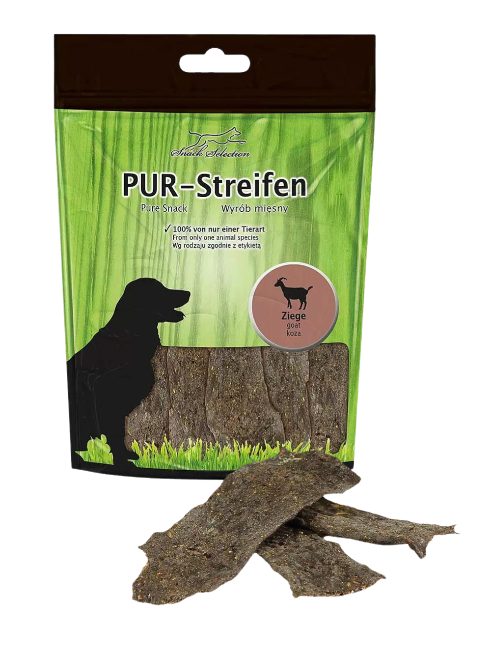 PUR Fleischstreifen Ziege 100g